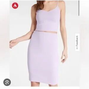 Express Women's Lavender Pencil Skirt